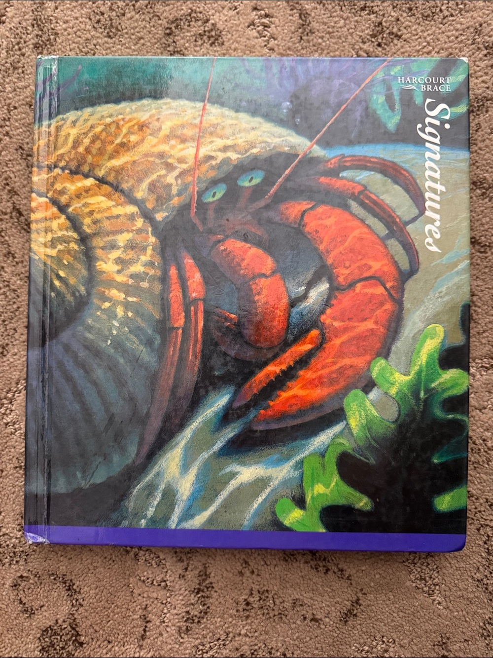 Signatures Hardcover Harcourt Brace literature reading text book
